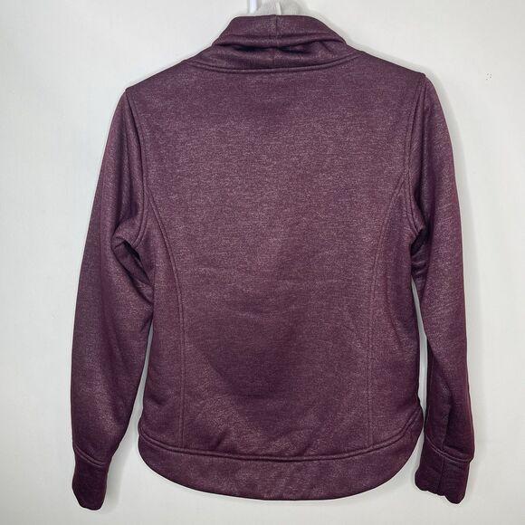 The North Face Mattea Sweatshirt Women’s Small Purple Fleece Pullover Cowl Neck - Picture 5 of 12